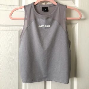 Nike women active wear tank top size large